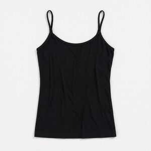 Marilyn Monroe Intimates Black Camisole Adjustable Spaghetti Strap Tank Top M